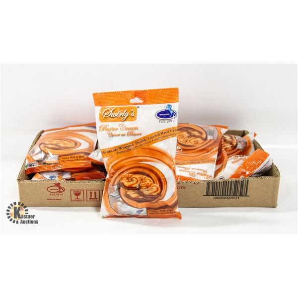 8 BAGS SWIRLY’S BUTTER CREAM CANDY