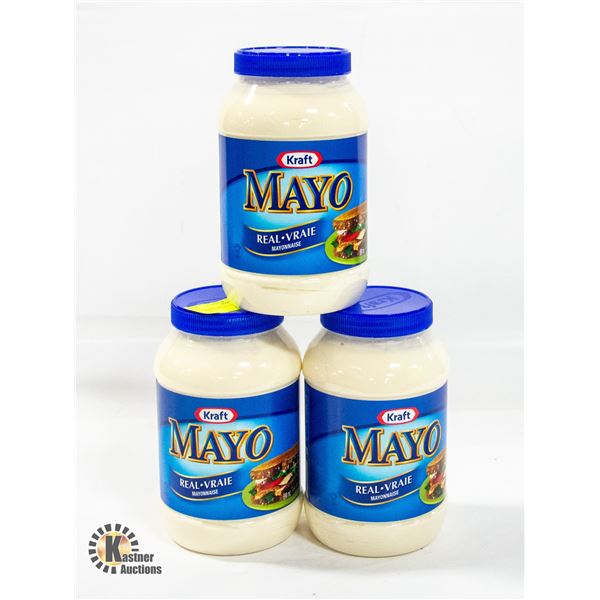 3 X 890 ML KRAFT MAYO BB MARCH, 2024