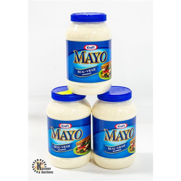 3 X 890 ML KRAFT MAYO BB MARCH, 2024