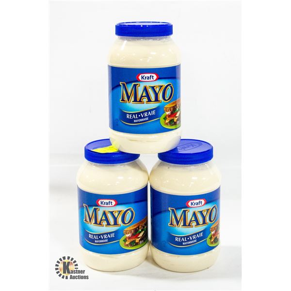 3 X 890 ML KRAFT MAYO BB MARCH, 2024