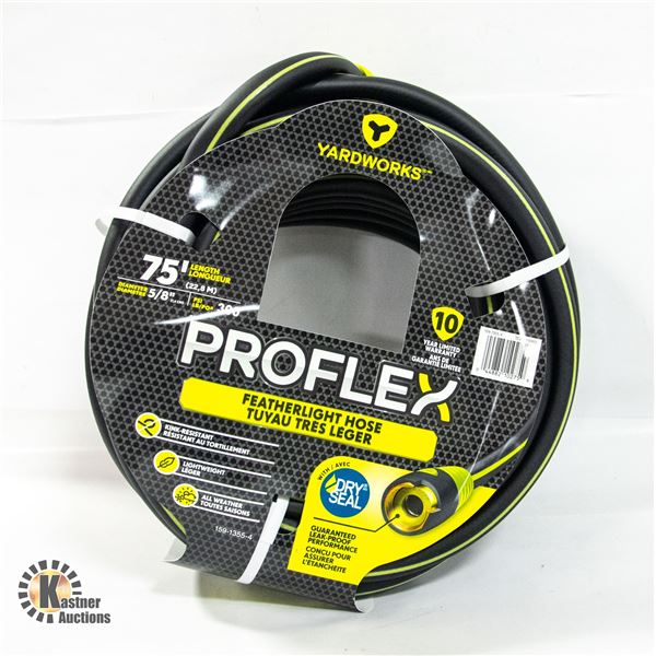 NEW YARDWORKS PROFLEX HEAVY DUTY 75 FT GARDEN