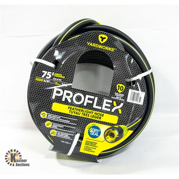 NEW YARDWORKS PROFLEX HEAVY DUTY 75 FT GARDEN
