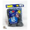 Image 1 : BLACK CREW SOCKS 12-16 SIZE FRUIT OF LOOM