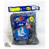 Image 1 : BLACK CREW SOCKS 12-16 SIZE FRUIT OF LOOM
