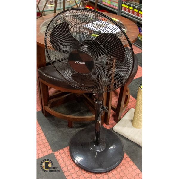 NOMA BLACK FLOOR STANDING FAN - MULTI-