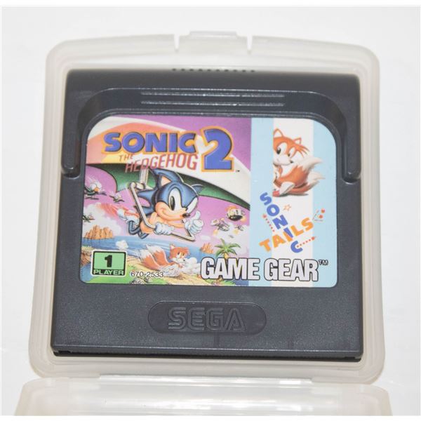 GAME GEARS SONIC THE HEDGEHOG 2