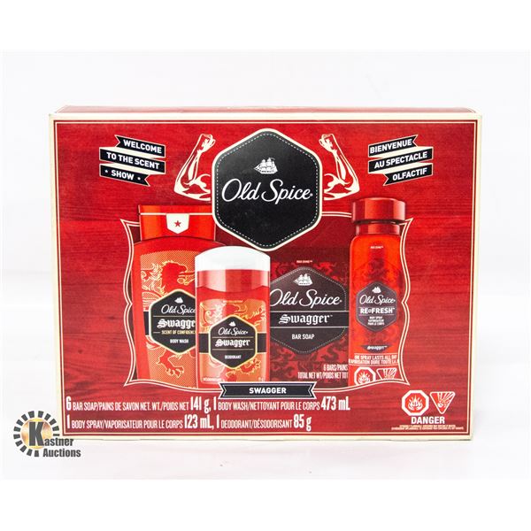 NEW OLD SPICE SWAGGER HOLIDAY GIFT SET