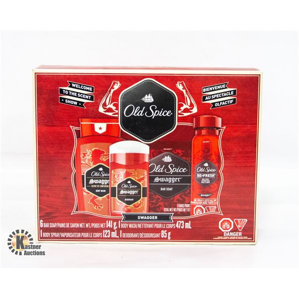 NEW OLD SPICE SWAGGER HOLIDAY GIFT SET
