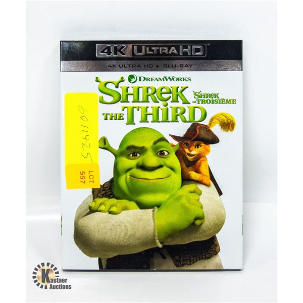 SHREK THE THIRD 4K ULTRA HD + BLUE RAY