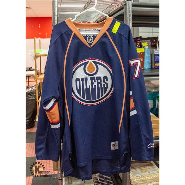 ORIGINAL VISNOVSKI OILERS JERSEY