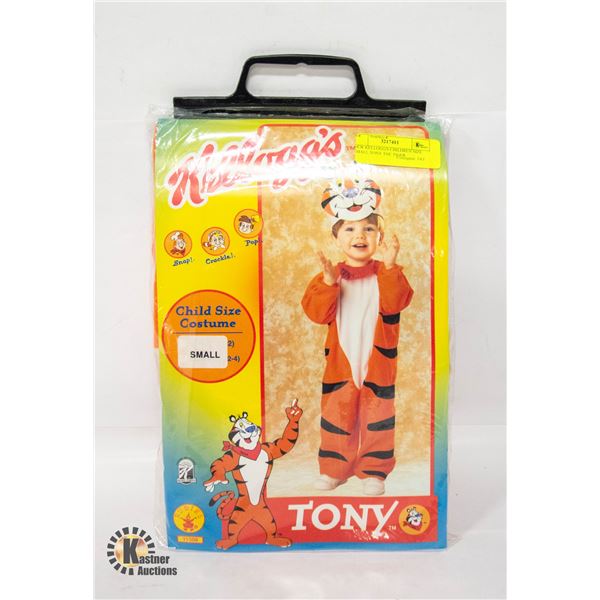 NEW KELLOGG'S CHILDREN SIZE SMALL TONY THE TIGER