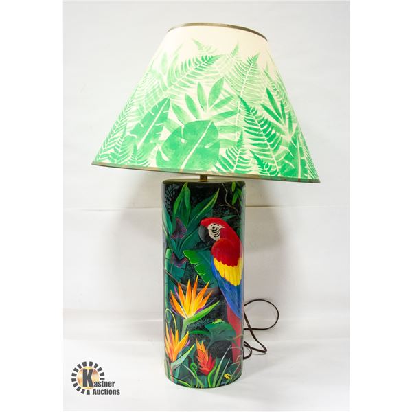 VINTAGE HAWAII TIKI LAMP HAND MADE