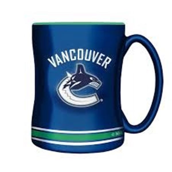 NEW SCULPTED VANCOUVER CANUCKS MUG