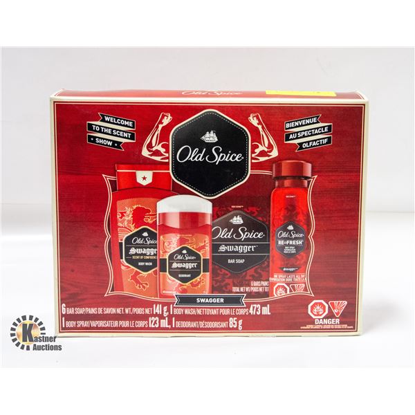 NEW OLD SPICE SWAGGER HOLIDAY GIFT SET