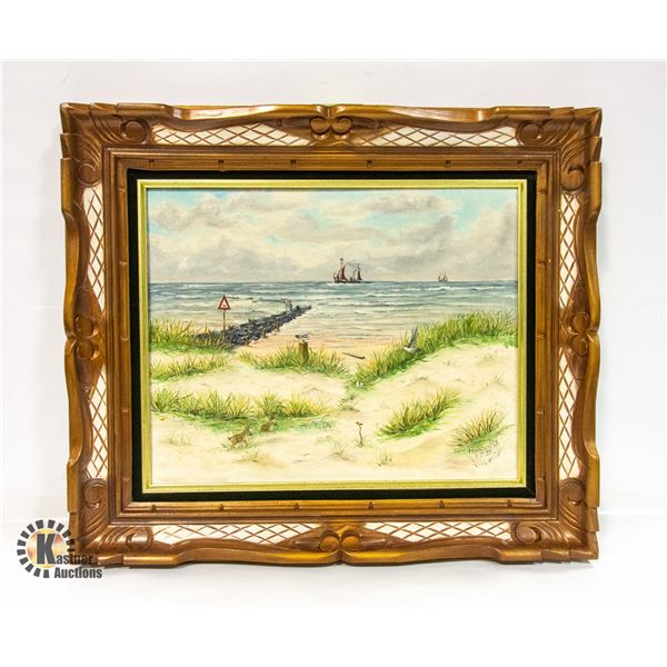 VINTAGE 20X24 DUTCH VANDERPOL ORIGINAL