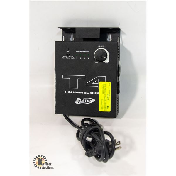 DJ ELATION 4 CHANNELS LIGHTING CONTROLLER