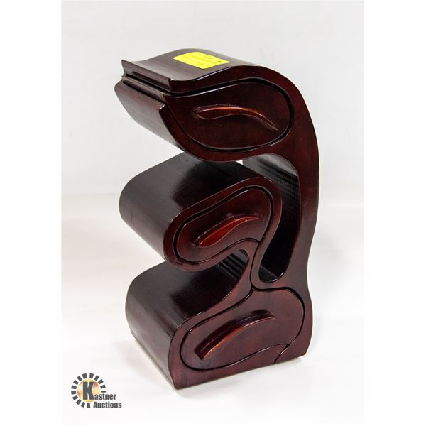 CUSTOM WOOD JEWELRY & COIN STORAGE