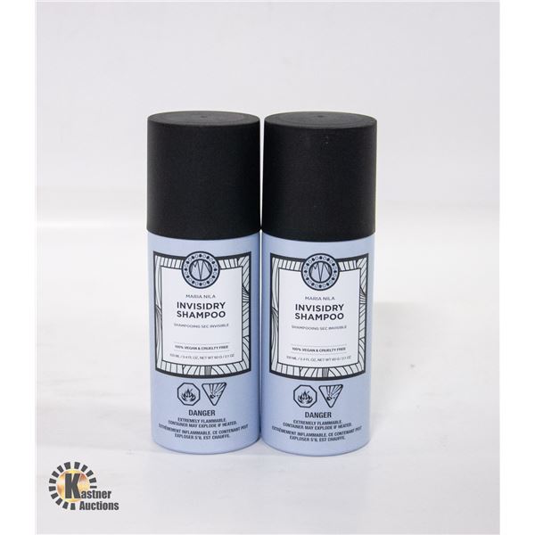 2 NEW MARIA NILA INVISIDRY SHAMPOO