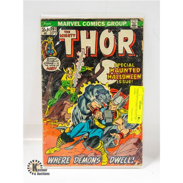 THOR #207 CLASSIC COLLECTOR COMIC