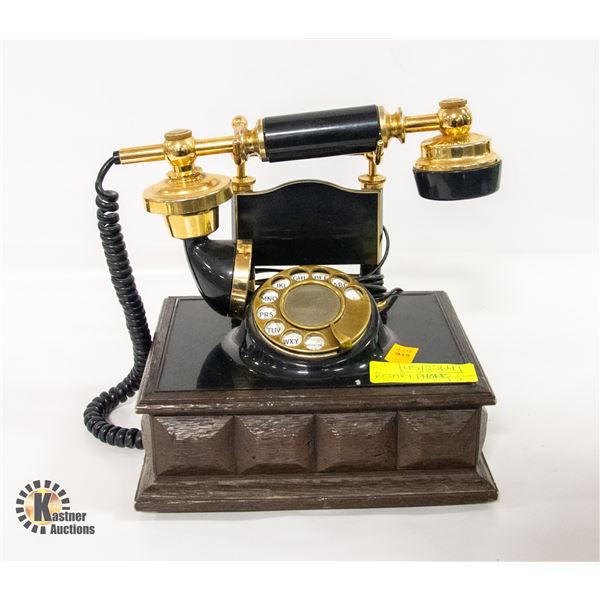 ROTARY PHONE MADE TO LOOK VINTAGE