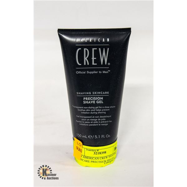 NEW AMERICAN CREW SHAVING SKINCARE PRECISION SHAVE