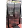Image 1 : FRIDGIDAIRE GALLERY ST. STEEL SIDE X SIDE FRIDGE
