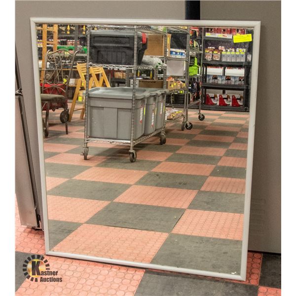 3’ X 3 ½" FRAMED MIRROR