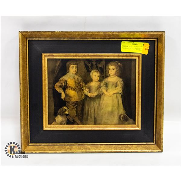 1960S PICTURE – PRINT – 3 SHAKESPEREAN CHILDREN