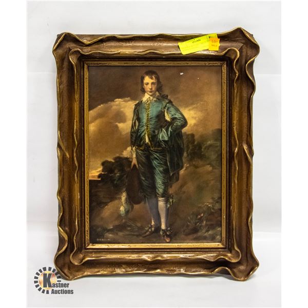 ANTIQUE PICTURE – BLUE BOY