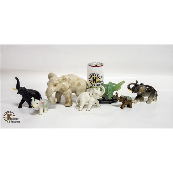 VINTAGE COLLECTION OF ELEPHANTS