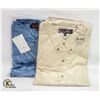 Image 1 : NEW MEN'S SHIRTS 1DENIM 1NATURAL SIZE 2XL