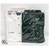 Image 1 : NEW MEN'S SHIRTS 1WHITE 1FOREST GREEN SIZE XL