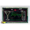 Image 1 : VINTAGE GLASS TANQUERAY ADVERTISEMENT