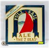 Image 1 : HANDPAINTED FULL SAIL ALE ADVERTISEMENT