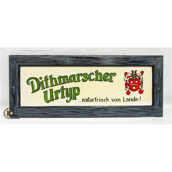 DITHMARSCHER URTYP ADVERTISEMENT