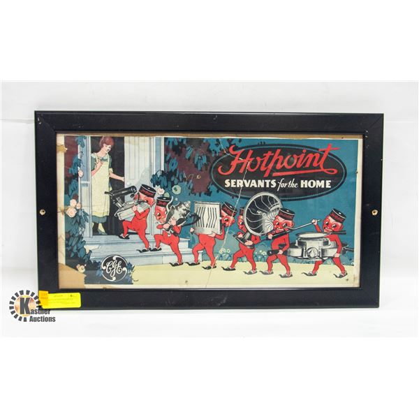 HOTPOINT & BURNS SHAMROCK HAMS ADVERTISEMENTS