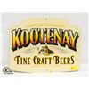 Image 1 : KOOTENAY FINE CRAFT BEERS ADVERTISEMENTS