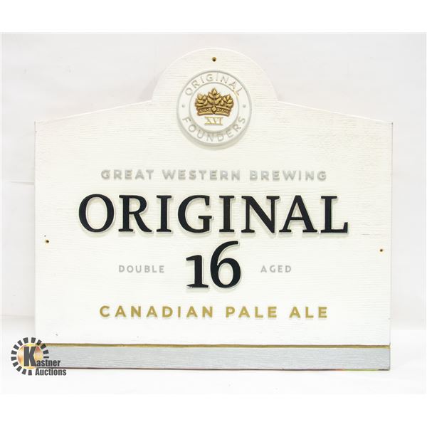 ORIGINAL FOUNDERS GREAT WESTERN BREWING ORIGINAL