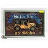 Image 1 : HANDPAINTED BO DIDDLY'S AUTOMOBILE MOTOR ALE AD