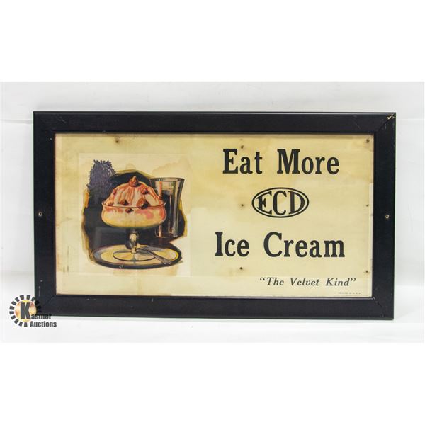 WHITE STAR PICKLES & ECD ICE CREAM ADVERTISEMENTS