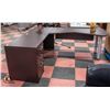 Image 1 : L-SHAPED OFFICE DESK 72" X 84" X 29"