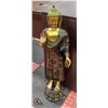 Image 1 : ANTIQUE SOLID BRASS BUDDHA STATUTE