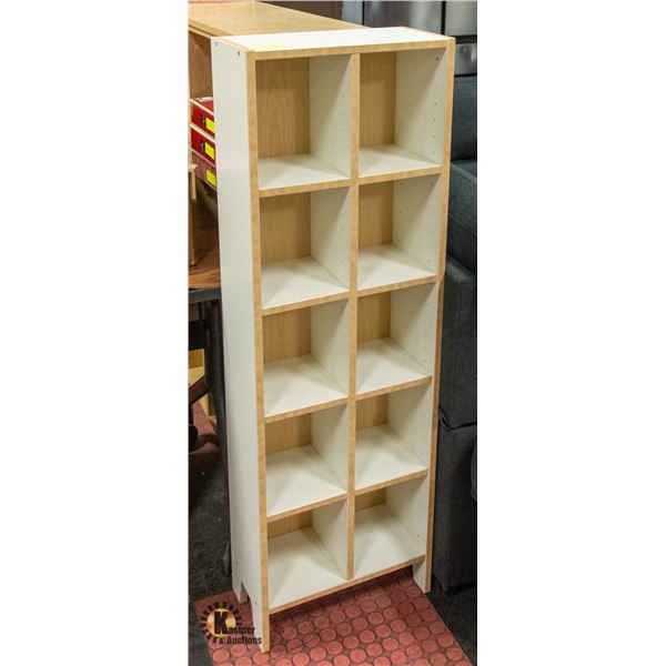CD SHELF 16" X 8" X 49"