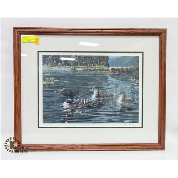 26X21 SIGNED #'D RANKIN 'HEADING HOME'