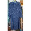 Image 1 : NEW LADIES 3/4 LENGTH BLUE & WHITE POLKA