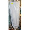 Image 1 : SET OF 2 FULL-LENGTH WHITE SHIER CURTAINS -