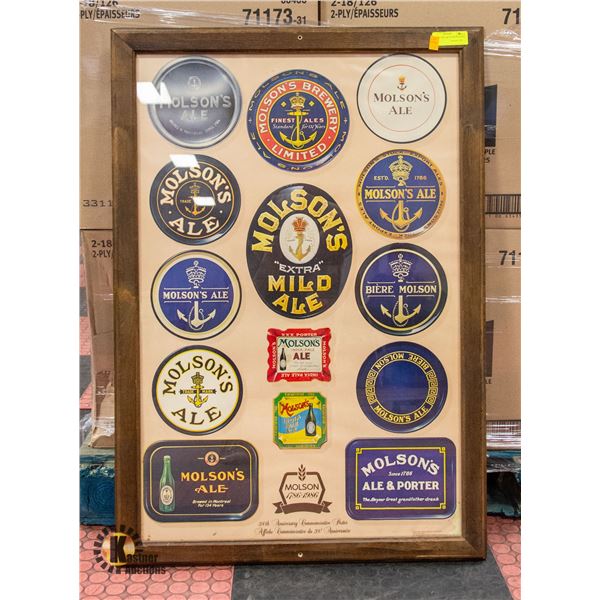 MOLSON 1786-1986 ADVERTISEMENT