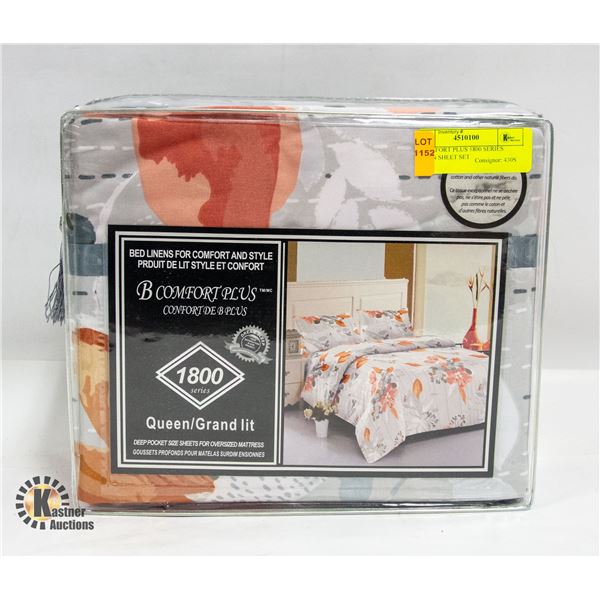 B COMFORT PLUS 1800 SERIES QUEEN SHEET SET