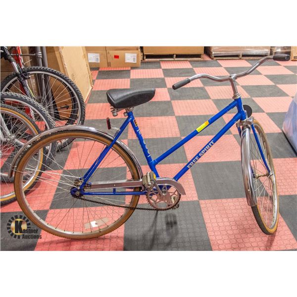 VINTAGE OLD FREE SPIRIT FS 1000 ONE SPEED BIKE