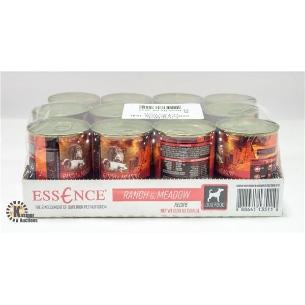SEALED CASE OF 12 X 13 OZ ESSENCE RANCH & MEADOW